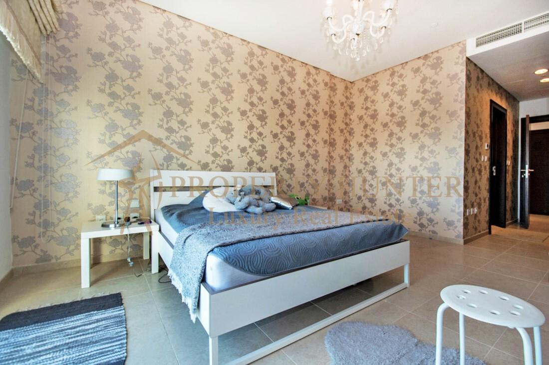 Luxury 2 Bed Apartment in The  Pearl Viva Bahriya | Sea View 